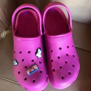 Balenciaga | Shoes | All Pink Balenciaga Crocs With Disney